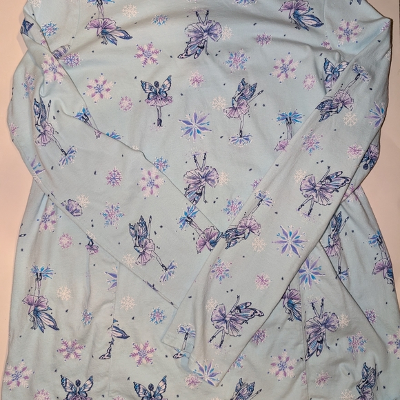 3 Piece Outfit Set- Lavender Cardiga, Beige Bralette And Fairy Shirt - Picture 5 of 9